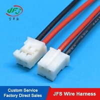 Adaptor Kabel Harness Pabrik J1939 2 Pin, Inti Tembaga Berinsulasi PTFE, Selubung PVC Otomotif, Tahan Tegangan 600V
