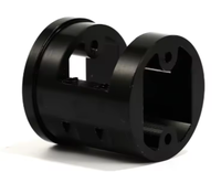 Service d'usinage CNC haute précision 3/4/5 axes, fraisage, tournage, accessoires pour support d'objectif d'appareil photo, support en alliage d'aluminium