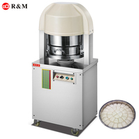 Industrielle Bäckerei Pizza Brot kleine halbautomat ische Teig teiler machen Maschine Preis schneider Teilung Separator Devider Maschinen