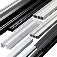 Profils d'extrusion OEM personnalisés en UPVC, PE, ABS pour équipements de réfrigération commerciale, usage en cuisine et salle de bain - Durables et écologiques