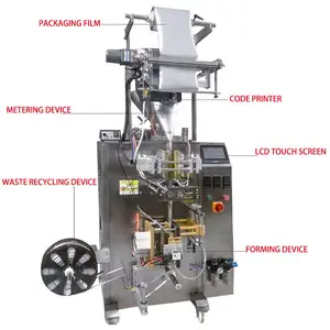 Pet Food Ice Weigh Filler Vegetable Tomato Paste Snack Sauce Rice Salt Candy Chocolate popcorn packaging Packing Machine
