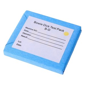 ชุดทดสอบความดันสุญญากาศแบบใช้แล้วทิ้ง Bowie Dick Test Pack B-D  พร้อมซองฆ่าเชื้อสีน้ำเงิน - Product Image 4