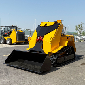 Model <span class=keywords><strong>520</strong></span> EPA-Certified Mini Skid Steer <span class=keywords><strong>Loader</strong></span> depan <span class=keywords><strong>Loader</strong></span> 0.15m ember kapasitas Crawler tipe Euro5 mesin sepenuhnya hidrolik - Product Image 5