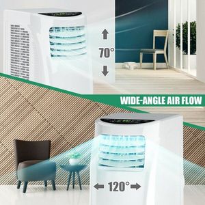 Aire Acondicionado Portátil de 8,000 BTU con Frecuencia Variable, Modo de Sueño y Función Deshumidificadora para Uso en Hoteles - Product Image 4