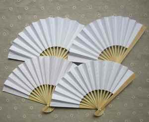 พัดลมมือถือไม้ไผ่แบบพกพาขนาดเล็ก ชาร์จไฟได้ ลายเพ้นท์  รับทำตามสั่ง ขายส่ง - Product Image 5