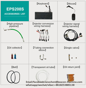 EPS208S Common Rail Repair <b>Tool</b> for Injectors Injector Test Coding Function <b>Vehicle</b> Maintenance <b>Tool</b> EPS205 Common Rail Injector - Product Image 6