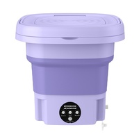 Bon Prix Lave-linge Pliant 9L Mini Machine à Laver Pliante Portable