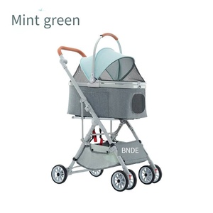 Kangdar2025 Can Be Dismantled and Washed Pet <b>Cart</b> a Car with Three Cat and Dog <b>Cart</b> General Pet <b>Cart</b> Light <b>Folding</b> - Product Image 3