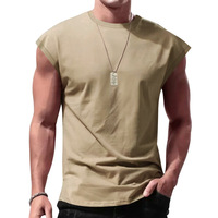 Camiseta sin Mangas Casual para Hombre, Ajuste Holgado, Fibra Refrigerante que Absorbe la Humedad, Ideal para Verano, Playa y Actividades al Aire Libre
