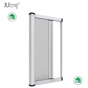 Trung Quốc Nhà máy nóng bán khung nhôm + sợi thủy tinh muỗi Net có thể thu vào cửa sổ màn hình - Product Image 1