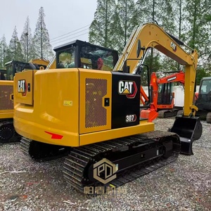 รถขุดตีนตะขาบขนาดเล็ก Caterpillar CAT 307 ใหม่เอี่ยม 7 ตัน ระบบไฮดรอลิก พร้อมใบรับรอง CE EPA สำหรับงานก่อสร้างเทศบาล - Product Image 2