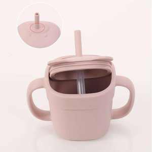 Nuevos Productos: Vasos <span class=keywords><strong>de</strong></span> Silicona para Bebés con Asas, Vaso <span class=keywords><strong>de</strong></span> Agua <span class=keywords><strong>de</strong></span> Alta Calidad con Tapa y Pajita para Entrenamiento <span class=keywords><strong>de</strong></span> Bebida y Refrigerios - Product Image 6