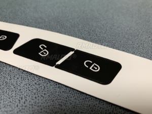 สติ๊กเกอร์ซ่อมปุ่มสวิตช์ล็อคประตูด้านในรถยนต์ใหม่ สำหรับ Mercedes Benz W204 C300 ปี 2007-2014 แก้ปัญหาปุ่มที่ดูไม่ดี - Product Image 4