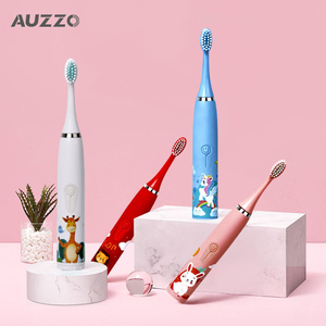 Cepillo de Dientes Eléctrico a Pilas para Niños, Resistente al Agua, con 6 Cerdas Suaves, Diseño de Dibujos Animados - Product Image 2