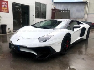 LP700 LP720 LP750 능 직물/단조 탄소 범퍼 스포일러 사이드 스커트 람보르기니 Aventador LP700 용 드라이 탄소 섬유 풀 세트 바디 키트 - Product Image 2