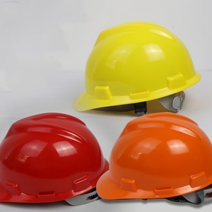 Casque de sécurité en fibre de verre rouge, bleu, orange, jaune, blanc, durable, protection de construction - Product Image 3