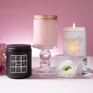 Aromaterapia di lusso candela di cera di soia con profumo di lusso luminoso personalizzato candela profumata per il regalo - Product Image 2