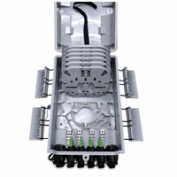 Caja de Distribución de Fibra Óptica FTTH Preterminada de 16 Núcleos SC APC IP65 Resistente a la Intemperie de PC ABS