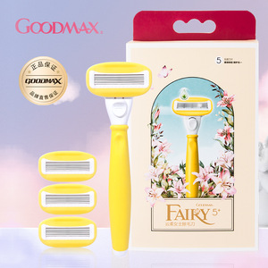 Maquinilla de afeitar Goodmax Fairy 5 Plus para mujer con 5 cuchillas para depilación corporal - Product Image 2