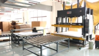 Canapé modulaire en forme de L avec section inclinable, rembourré, chaise longue réversible, assise profonde, coussins moelleux, pour salon et villa