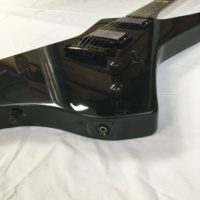 ESP Snakebyte Electric Guitar Mahogany Rosewood Dot Inlay 22-Fret Glossy Black Maple Back HH Pickup 6-String Fast Ship