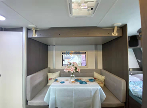 Mobile Outdoor Camper Caravan Commercial Travel Trailer Road Homes RV Camping Motor Home <b>Kitchen</b> Food Service Commercial - Product Image 4