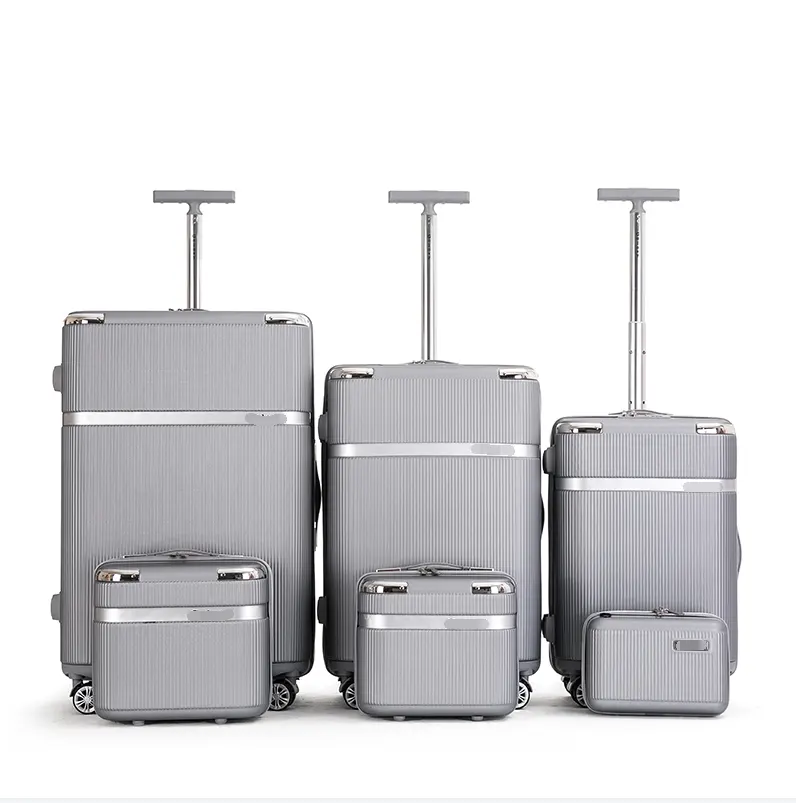 Borse a mano da viaggio intelligenti in ABS borse da viaggio bagaglio a mano valigia set borse trolly set bagagli rigidi personalizzati