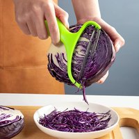 Multifunctionele Grote Roestvrijstalen Handmatige Dunschiller Nieuwe Staat Paarse Kool Fruitaardappelen Snijder Mini Plastic Shredder