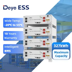 Deye ESS SE-G5.1 Pro-B Fabricante LiFePO4 51,2V 100Ah energia solar 6000 Ciclo de vida útil Bateria de armazenamento de energia