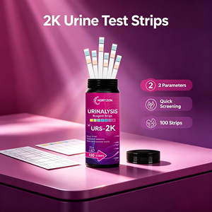 Bandelettes de test urinaire 2-en-1 URS-2K pour la détection de la glycémie et des corps cétoniques, certifiées CE, pour usage domestique et hospitalier - Product Image 2