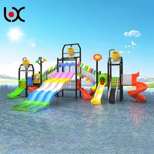 चीन थोक पिछवाड़े पानी पार्क स्लाइड आउटडोर खेल का मैदान उपकरण स्विमिंग पूल के पानी स्लाइड
