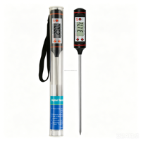 Thermomètre alimentaire numérique TP3001 avec grand écran LCD, sonde de lecture instantanée pour barbecue, friteuse à air et gadgets de cuisine