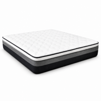 Luxus-Matratze in einer Box King Size Hybrid 12 Zoll Gel-Memory-Schaum Komprimiert Aufrollbar Umweltfreundlich für Villa Zuhause Schlafzimmer