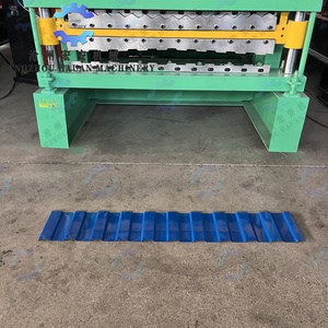 Embossed + Laminated + Sprayed Wear-resistant <b>Tile</b> 3-layer Production Machinery Full-automatic 3-layer Roll Forming Machine - Product Image 5