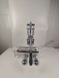 Machine à frites longues en acier inoxydable de 30 cm à commande manuelle innovante – Appareil polyvalent pour la préparation de snacks - Product Image 2