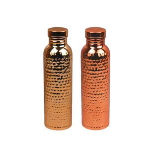Bình nước đồng nguyên chất Ayurvedic 34oz giảm giá nhà máy - Nắp chống rò rỉ, không BPA, thân thiện với môi trường, chất lượng cao cấp - Product Image 1