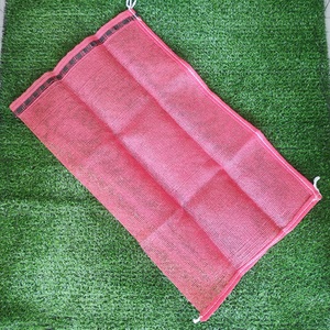 Sac en filet PP pour légumes/fruits/<span class=keywords><strong>ail</strong></span>/pommes de terre/oignons, 40*60/45*75cm, 25Kg 50KG, avec cordon de serrage - Product Image 1