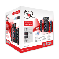 Système multimédia de haute qualité, son surround 3D, HI-FI, son réel, FM, haute puissance, étanche, avec télécommande, haut-parleur de cinéma maison