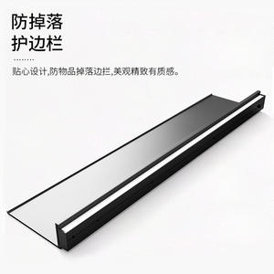 Estantes Decorativos de Pared de Aleación de Aluminio con Estantes de Almacenamiento Luminosos para Exhibir Adornos - Product Image 5