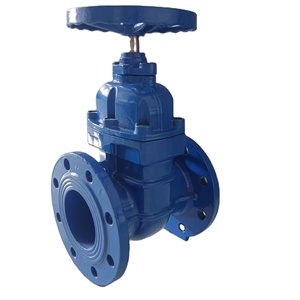 Nhà máy cung cấp Hướng dẫn sử dụng sắt dễ uốn thoát nước Van cổng bs5163 giấu cứng con dấu Van cổng cho phương tiện truyền thông nước - Product Image 4