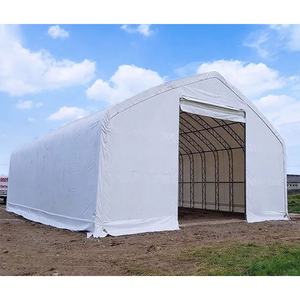 Carpa de Almacenamiento Industrial de Instalación Rápida, Carpa Impermeable para Exteriores, Carpas de Almacenamiento con Doble Estructura para Uso en Almacenes de Emergencia - Product Image 4