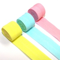 Bande élastique pliable en nylon, ruban biais extensible doux pour couture, lingerie et vêtements