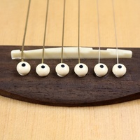 Acoustic Hot Sale Guitar Bridge Pin Fixed Tuning Tone Durable Tailpiece Performance School String Nail Pegs Musical Instruments