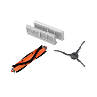 Accessoires compatibles avec les robots aspirateurs Phi Lips HomeRun 7000 Series XU7100/01 XU7100/02, pièces de rechange, brosse latérale principale, kit de filtre HEPA