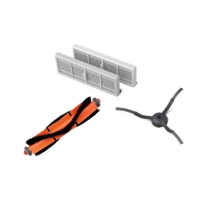Accessoires compatibles avec les aspirateurs robots <span class=keywords><strong>Philips</strong></span> HomeRun 7000 Series XU7100/01 XU7100/02, pièces détachées, brosse latérale principale, kit de filtre HEPA - Product Image 1