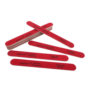 Bán buôn dùng một lần Home salon làm móng tay công cụ thiết lập mạnh mẽ dày Emery Board móng tay bằng gỗ tập tin thiên nhiên móng tay dùng một lần tập tin - Product Image 2