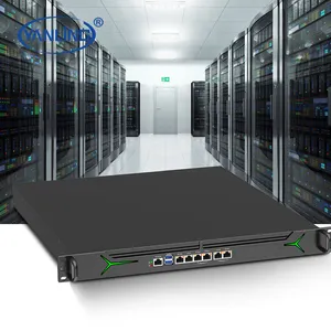 19 ''VPN hardware 1U Rack Mount firewall Security Server 6lan 4sfp + router Pfsense