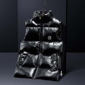 LAYENNE Venta caliente <span class=keywords><strong>acolchado</strong></span> de talla grande Casual invierno <span class=keywords><strong>acolchado</strong></span> Puffer <span class=keywords><strong>chaleco</strong></span> cremallera sin mangas Crop Top chalecos chaqueta - Product Image 2