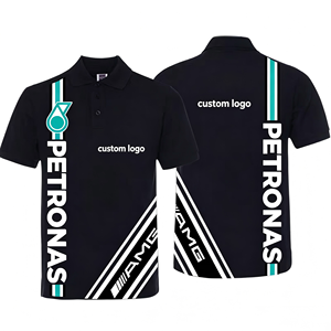 Polo de Carreras 2026, Nuevo Modelo, con Logotipo de Patrocinador Personalizado, Uniforme de Manga Corta Transpirable de Alta Calidad para Equipo de Deportes de Motor - Product Image 3