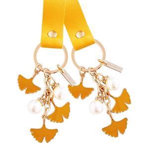 Porte-clés en alliage de zinc personnalisé, design mignon en forme de feuille ou d'animal, ornement souvenir en métal, cadeau - Product Image 6